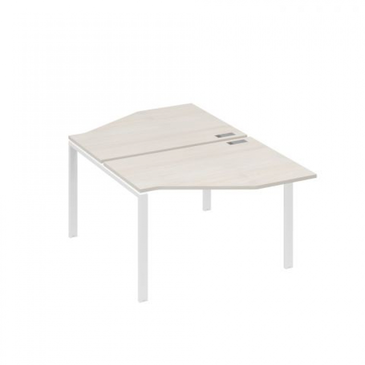 Бенч-система эргономичные столы "Техно" (2x120x60) на каркасе UNO