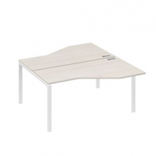 Бенч-система эргономичные столы "Техно" (2x160x60) на каркасе UNO