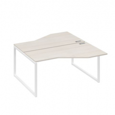 Бенч-система эргономичные столы "Техно" (2x160x70) на каркасе QUATTRO