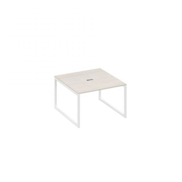 Стол для переговоров 120x124 на металлокаркасе QUATTRO