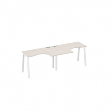 Рабочая станция столы эргономичные "Классика" (2x120x70) на каркасе TRE