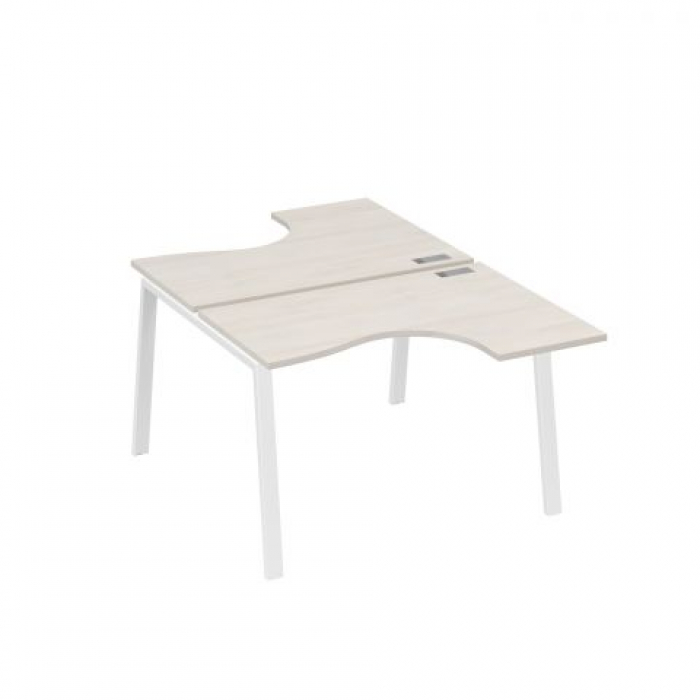 Бенч-система эргономичные столы "Классика" (2x120x60) на каркасе TRE