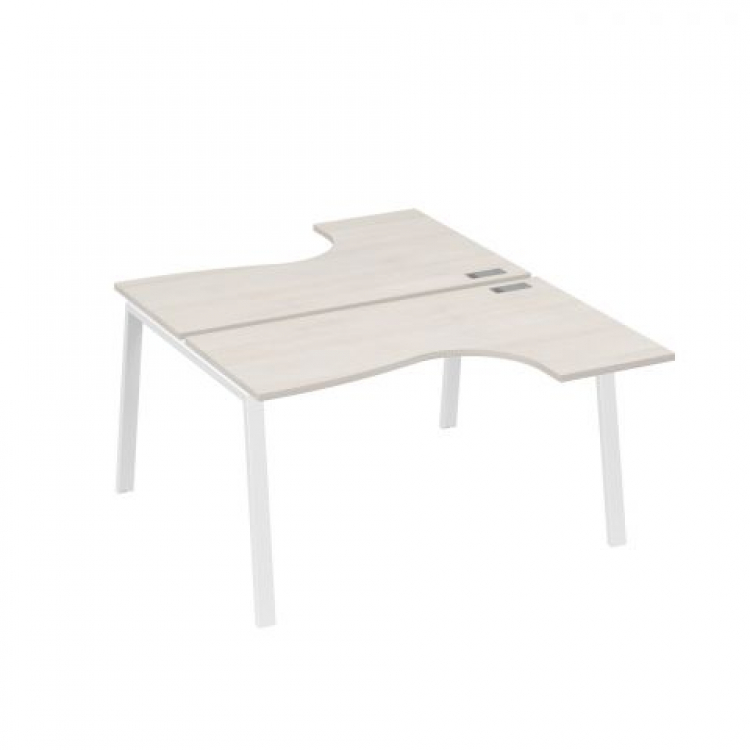 Бенч-система эргономичные столы "Классика" (2x140x70) на каркасе TRE