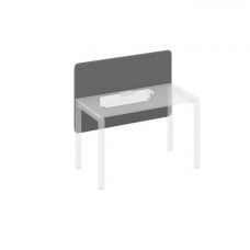 Экран фронтальный большой тканевый для стола 120 с кабель-каналом А4 Б 856