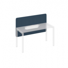 Экран фронтальный большой тканевый для стола 140 с кабель-каналом А4 Б 857