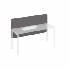 Экран фронтальный большой тканевый для стола 160 с кабель-каналом А4 Б 858