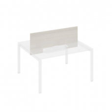 Экран фронтальный ЛДСП для стола 140 с двумя кабель-каналами А4 Б 847