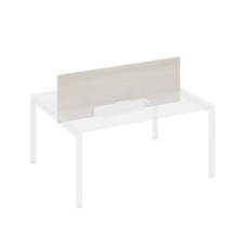 Экран фронтальный ЛДСП для стола 160 с двумя кабель-каналами А4 Б 848