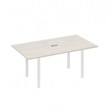 Стол для переговоров прямой 180 на металлокаркасе UNO