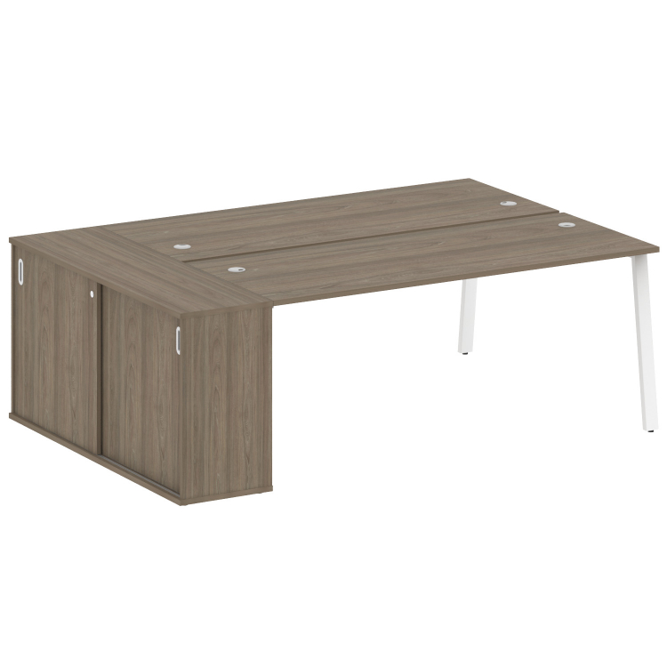 Рабочая станция с опорным шкафом-купе БА.РС-СШК-1.5