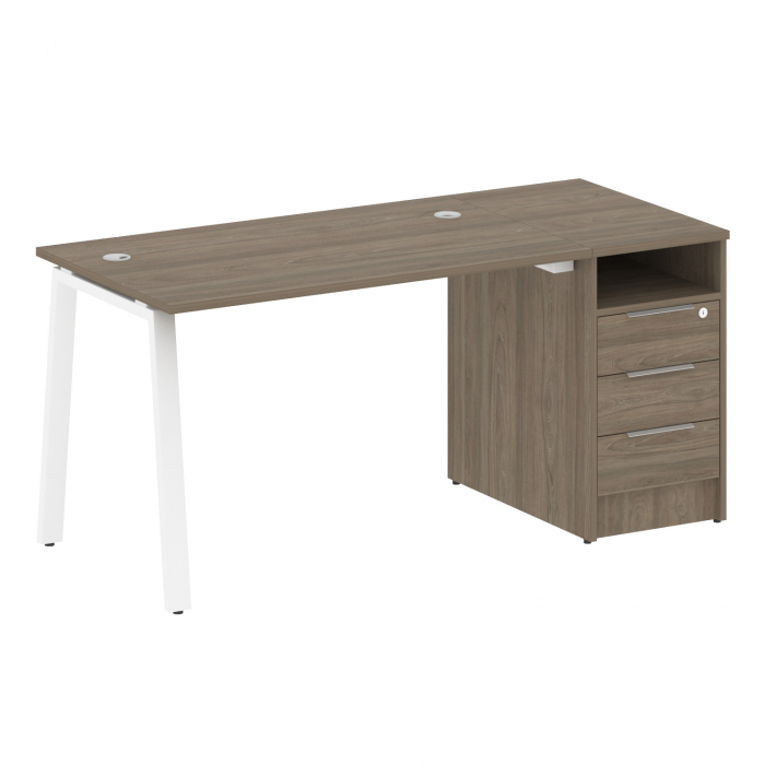 Рабочая станция с опорной тумбой БА.РС-СТП-1.2