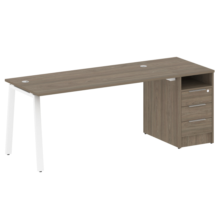 Рабочая станция с опорной тумбой БА.РС-СТП-1.4