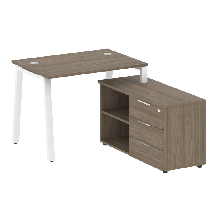 Рабочая станция с опорной тумбой БА.РС-СТС-2.1 Пр