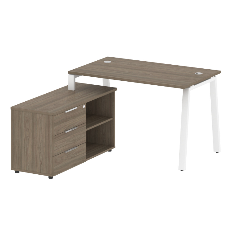 Рабочая станция с опорной тумбой БА.РС-СТС-2.2 Л