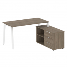 Рабочая станция с опорной тумбой БА.РС-СТС-2.3 Пр