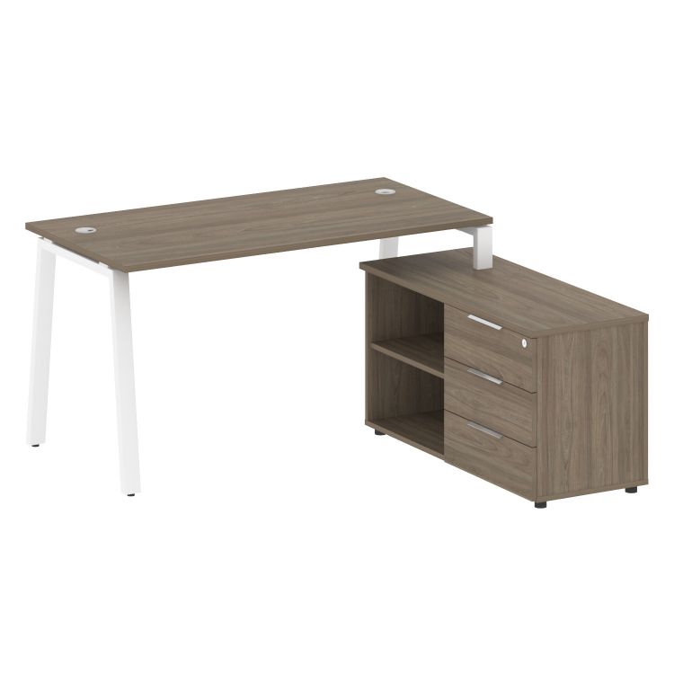 Рабочая станция с опорной тумбой БА.РС-СТС-2.3 Пр