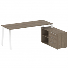 Рабочая станция с опорной тумбой БА.РС-СТС-2.5 Пр