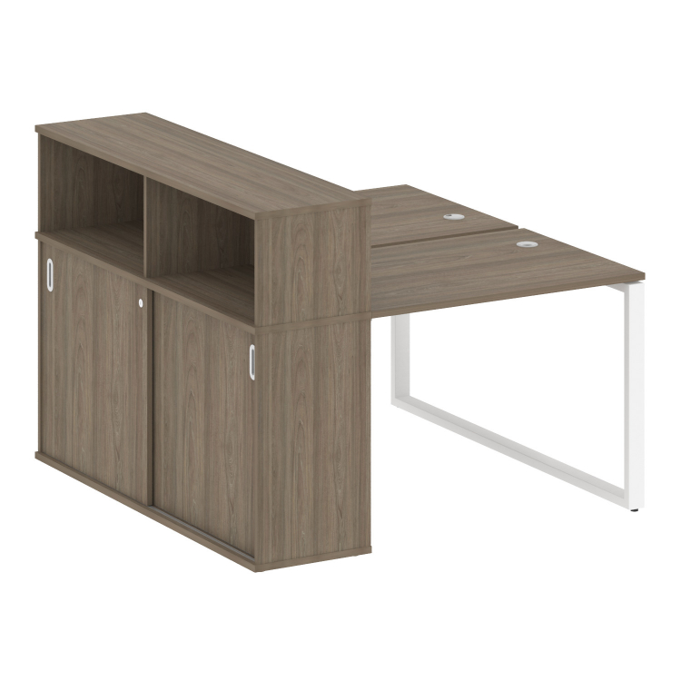 Рабочая станция с опорным шкафом-купе БО.РС-СШК-2.1