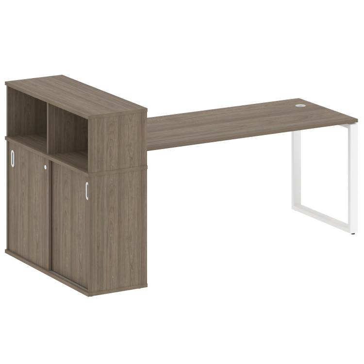 Стол письменный с опорным шкафом-купе БО.РС-СШК-3.5