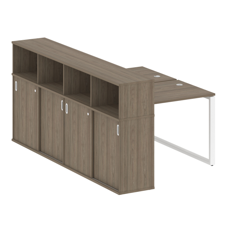 Рабочая станция с опорным шкафом-купе БО.РС-СШК-4.1