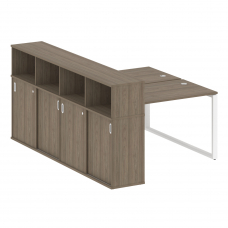 Рабочая станция с опорным шкафом-купе БО.РС-СШК-4.2