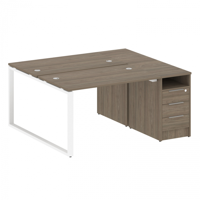 Рабочая станция с опорной тумбой БО.РС-СТП-2.2