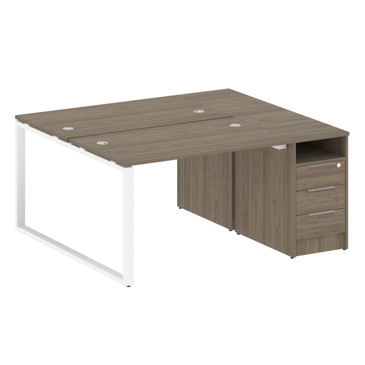 Рабочая станция с опорной тумбой БО.РС-СТП-2.2