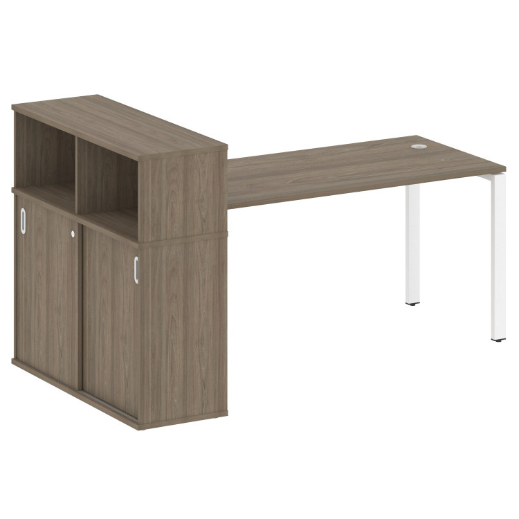 Стол письменный с опорным шкафом-купе БП.РС-СШК-3.4