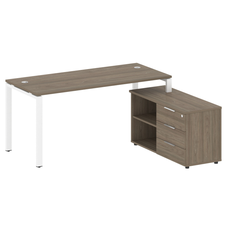 Рабочая станция с опорной тумбой БП.РС-СТС-2.4 Пр