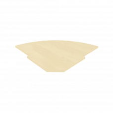 Полка для стойки ресепшн угловой А.РС-5.1