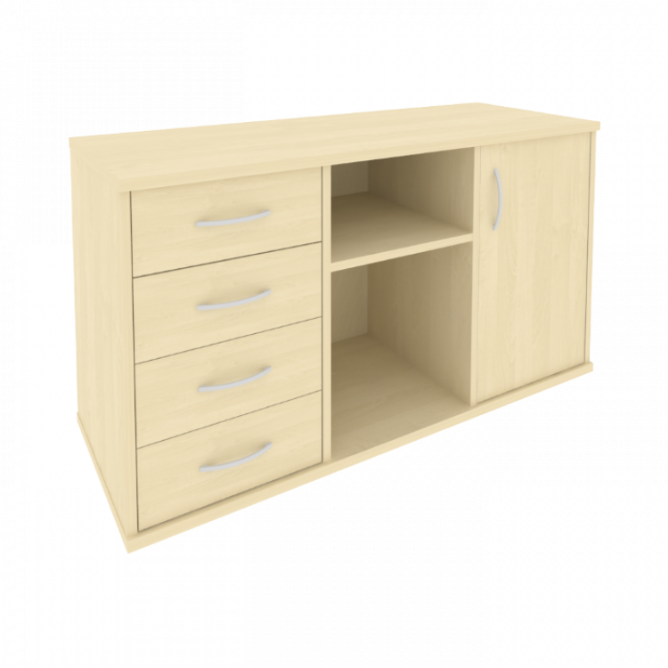 Тумба для оргтехники сервисная с фолдингом А.МТ-2F