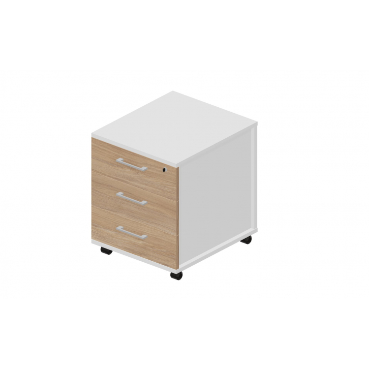 Тумба мобильная (3 ящика фолдинг) OMP3B