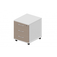 Тумба мобильная (3 ящика фолдинг) OMP3B