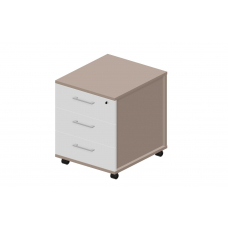 Тумба мобильная (3 ящика фолдинг) OMP3B