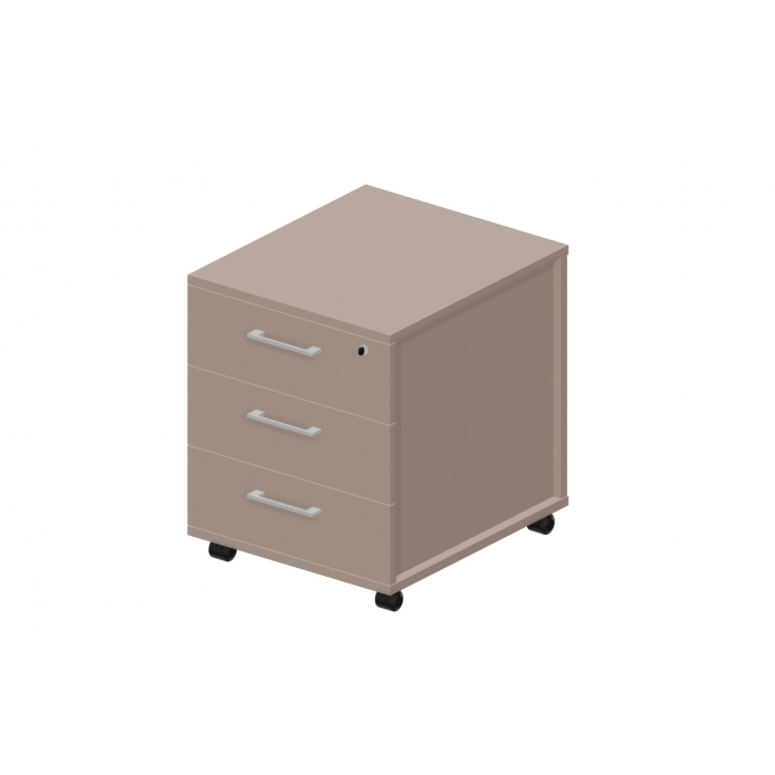 Тумба мобильная (3 ящика фолдинг) OMP3B