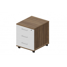 Тумба мобильная (3 ящика фолдинг) OMP3B