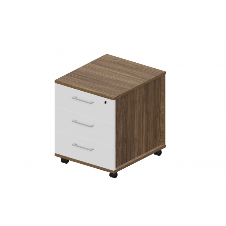 Тумба мобильная (3 ящика фолдинг) OMP3B