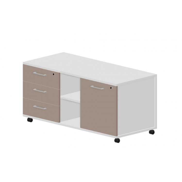 Тумба мобильная сервисная Л/П OMU1253BG