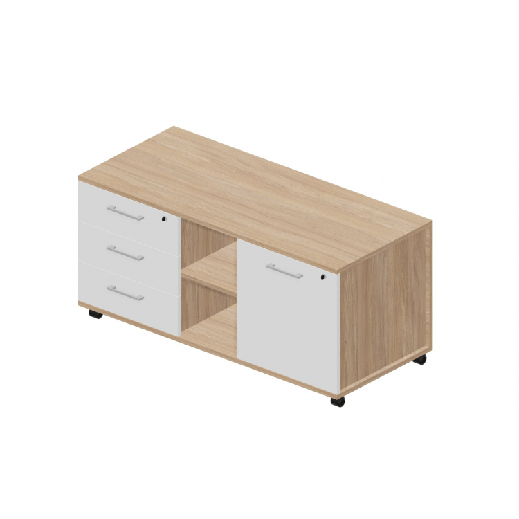 Тумба мобильная сервисная Л/П OMU1253BG