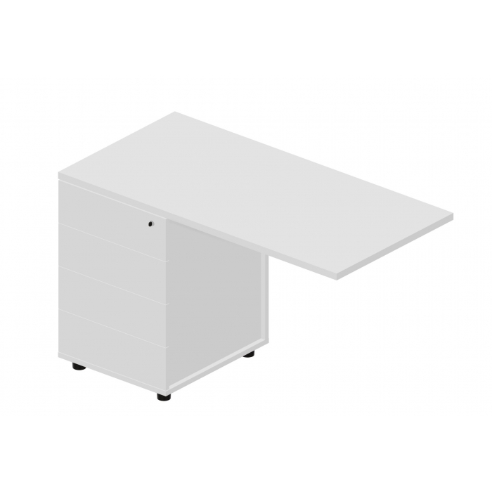 Тумба приставная (без ручек) UDN41260