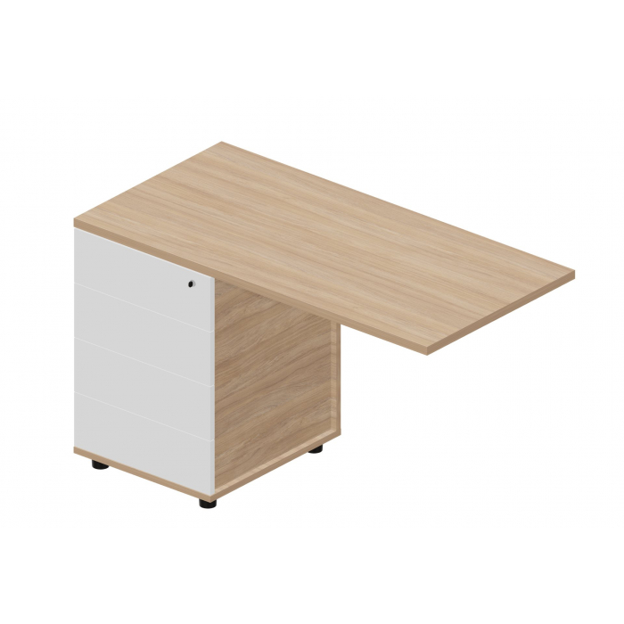 Тумба приставная (без ручек) UDN41260