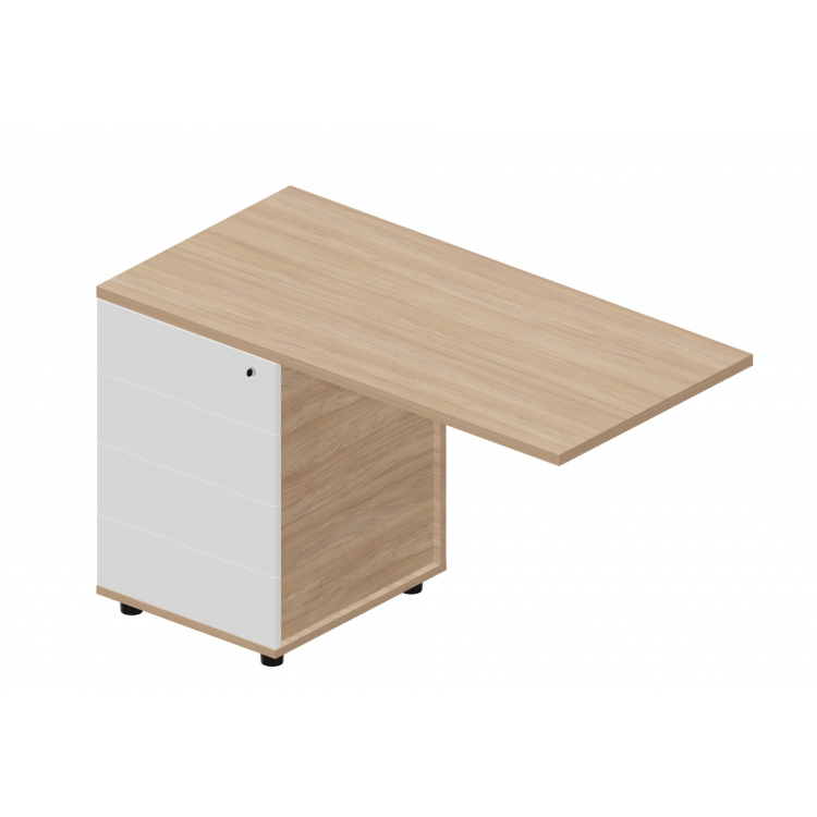 Тумба приставная (без ручек) UDN41260