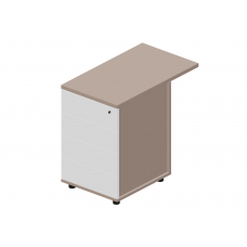 Тумба приставная (без ручек) UDN44680