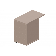 Тумба приставная (без ручек) UDN44680