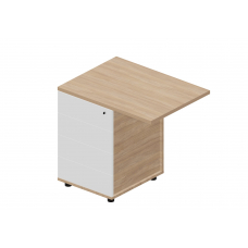 Тумба приставная (без ручек) UDN48060