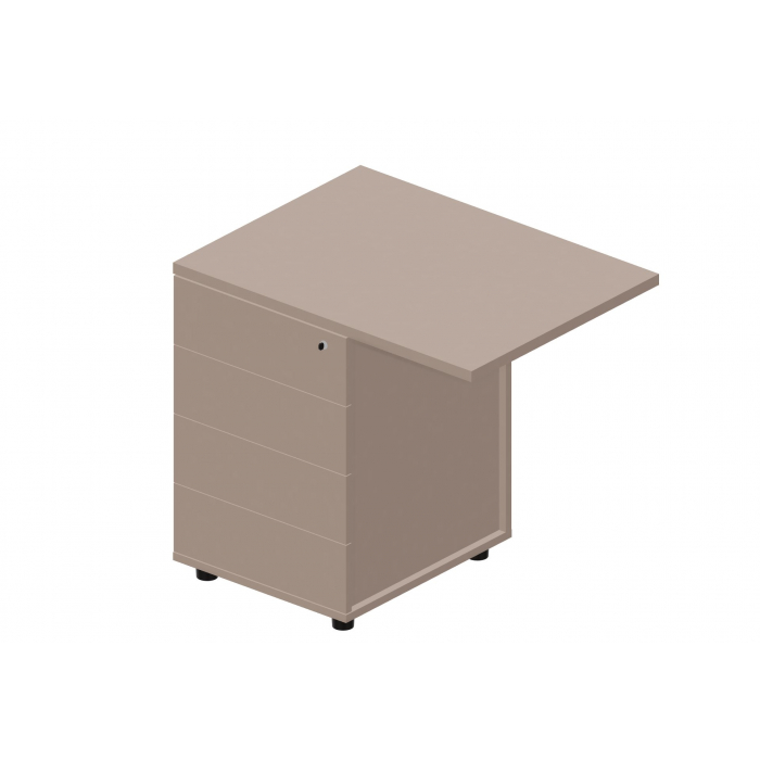 Тумба приставная (без ручек) UDN48060