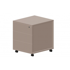 Тумба мобильная без ручек (3 ящика фолдинг) UMP3B