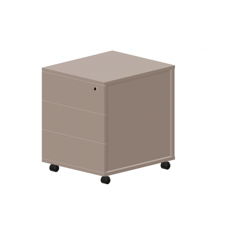 Тумба мобильная без ручек (3 ящика фолдинг) UMP3B