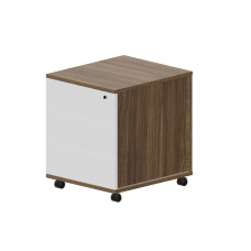 Тумба мобильная без ручек (3 ящика фолдинг) UMP3B