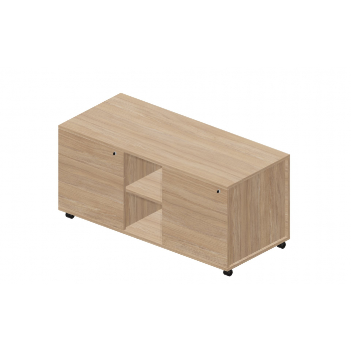 Тумба мобильная сервисная без ручек Л/П UMU1253BG